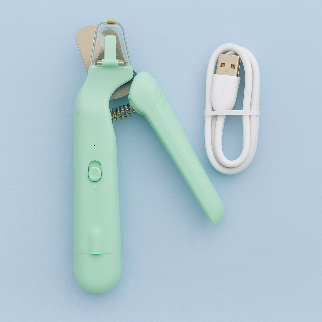 2-in-1 SafeTrim Pet Nail LED Clipper and Grinder
