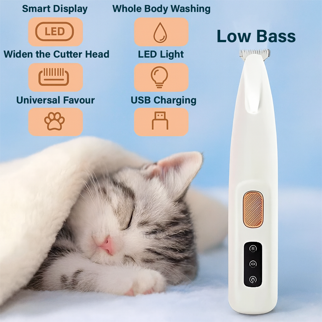 Pet Dog Cat Paw Hair Trimmer