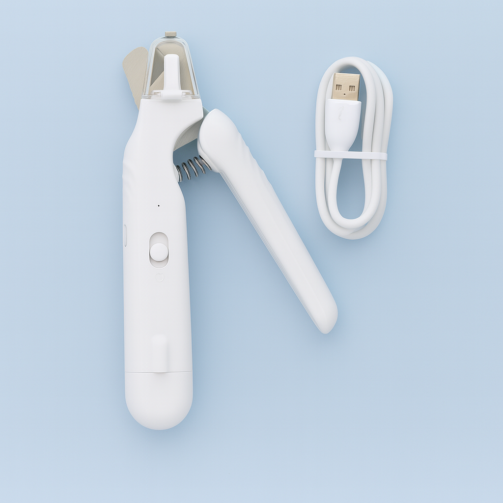 2-in-1 SafeTrim Pet Nail LED Clipper and Grinder