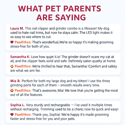 2-in-1 Pet Nail LED Clipper and Grinder