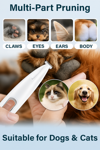 Pet Dog Cat Paw Hair Trimmer